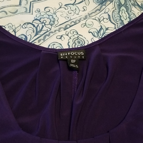 Semi-Formal Purple Dress - Picture 4 of 4